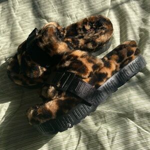 Ugg platform slip ons